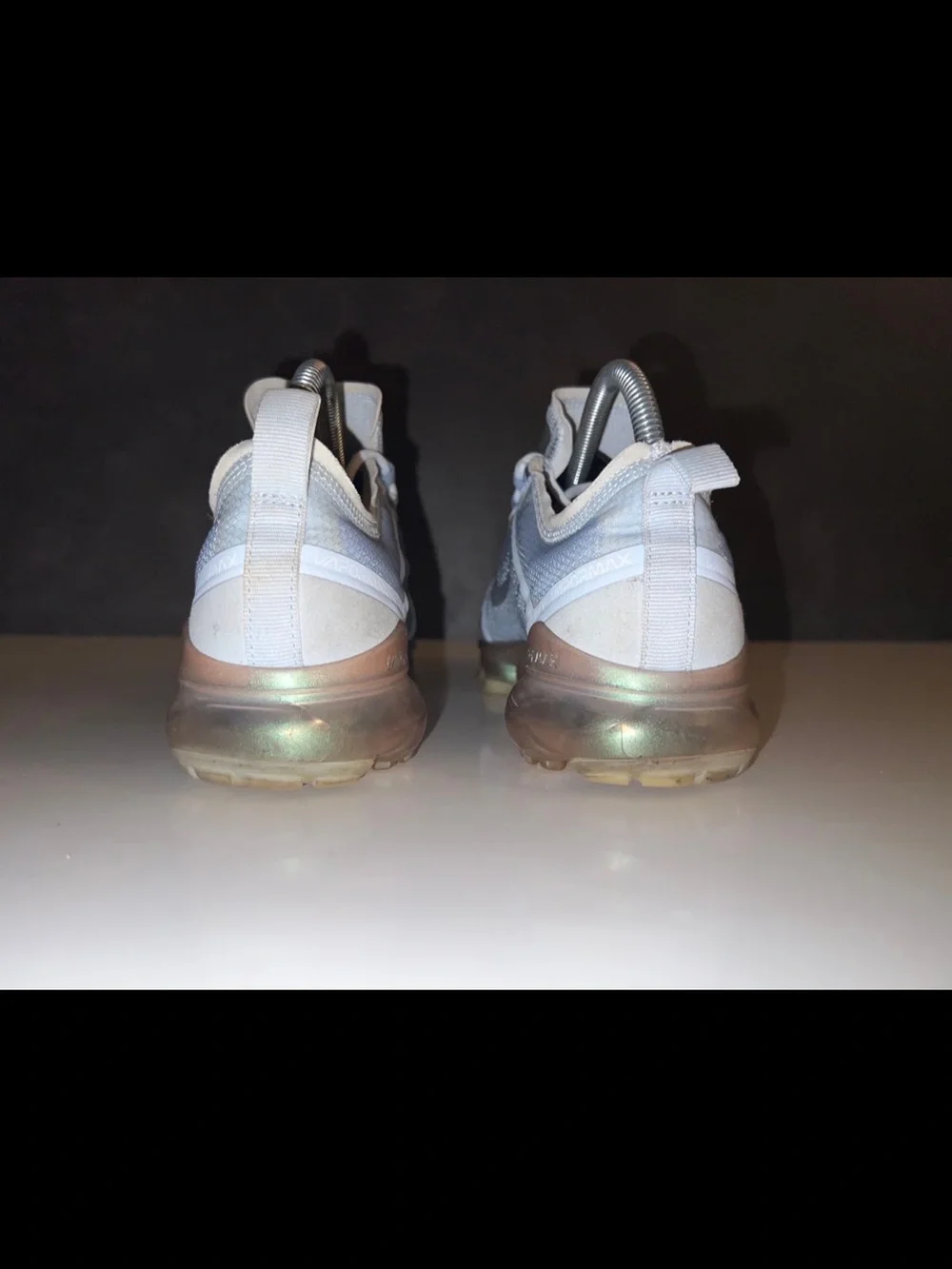 Nike Air VaporMax Indigo Fog Pure Platinum Blue AJ2617-001 Wmns 8.5 / 7Y shoes